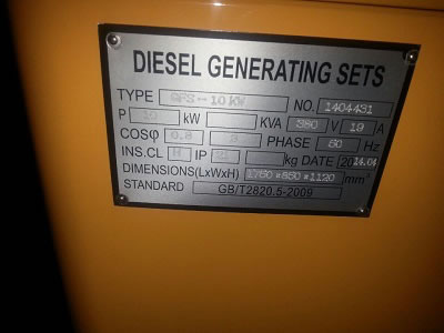 Generador diesel